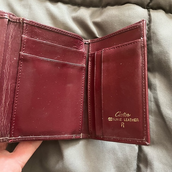 Vintage CARTIER wallet - Picture 5 of 9